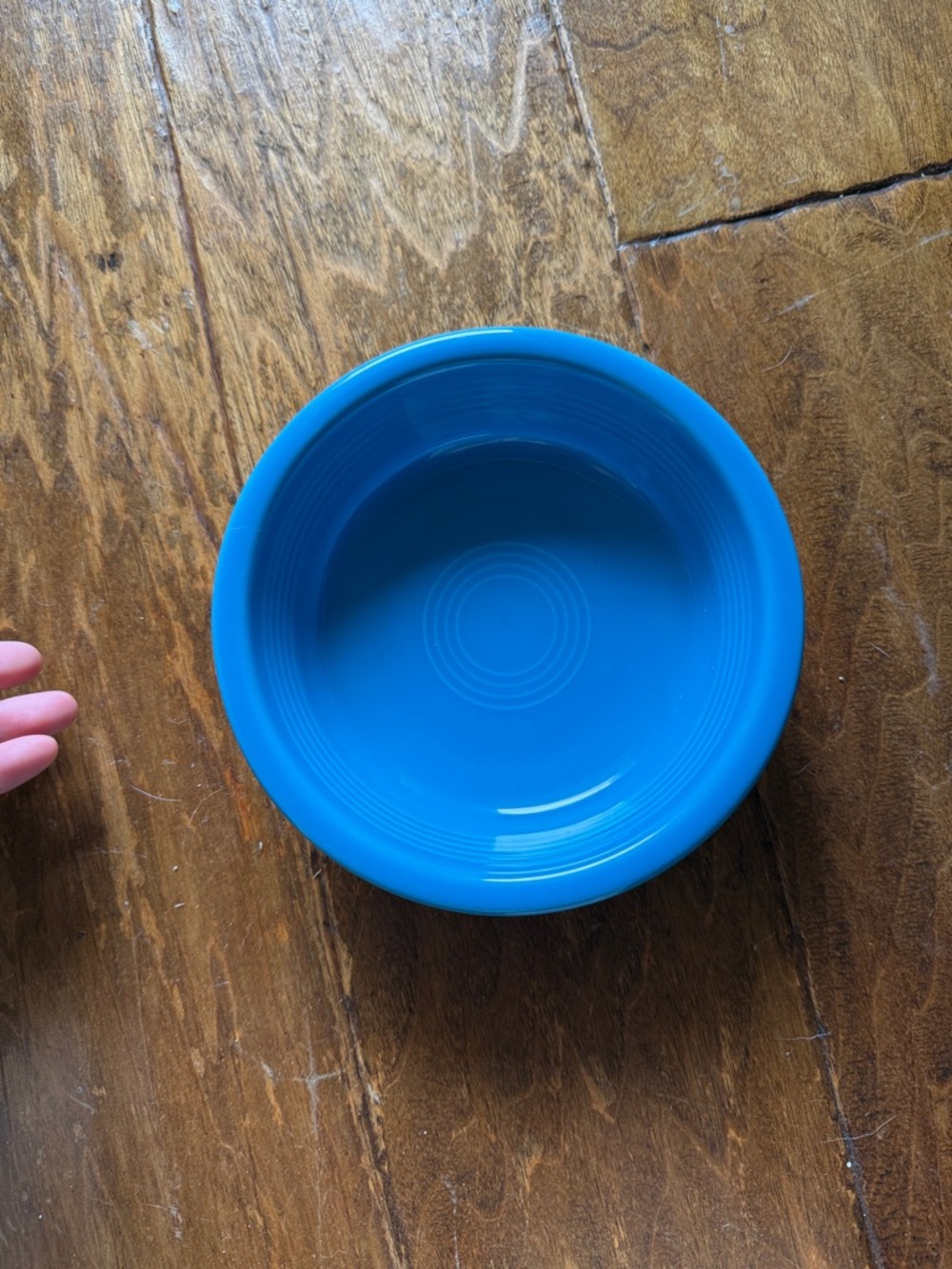 Fiesta Bright Blue Ceramic Serving Bowl